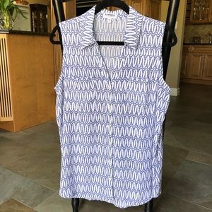 Express Eiffel Tower Print Top